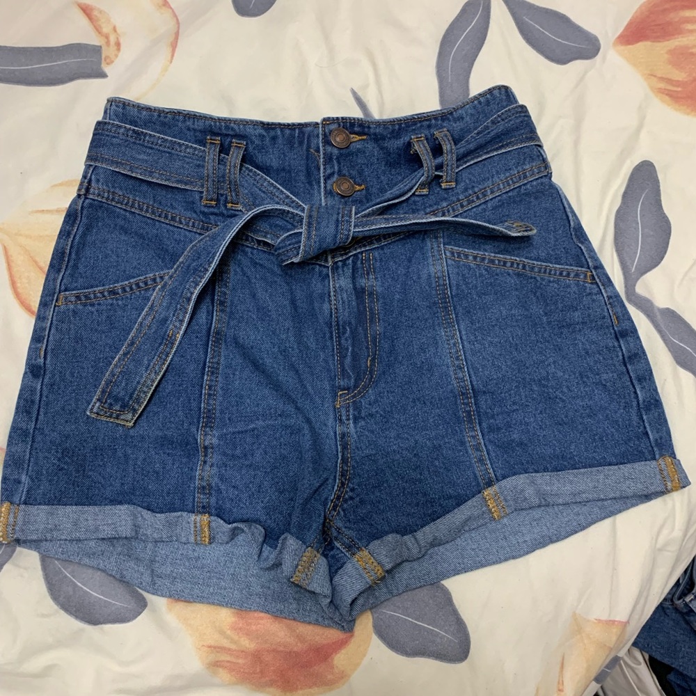 Forever 21 High waisted blue Jean shorts